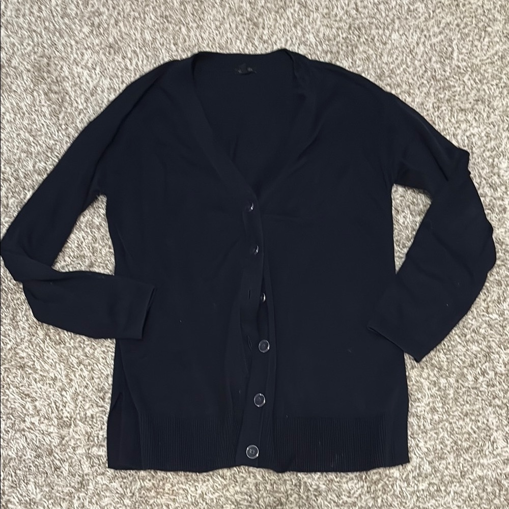 Talbots Black Cardigan